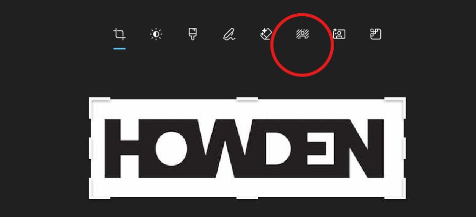 Select 'background'